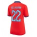 England Jude Bellingham #22 Replika Borta matchkläder Dam VM 2022 Korta ärmar
